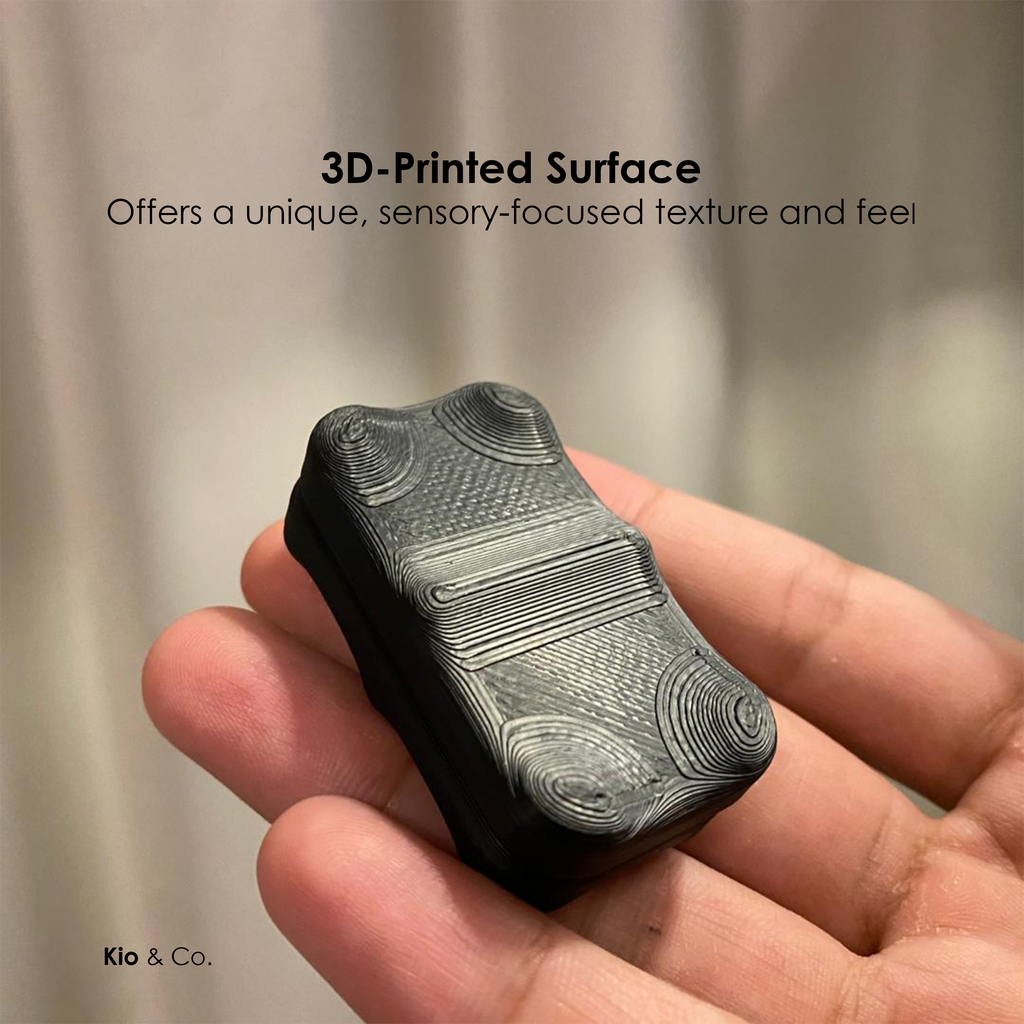 Fidget Slider BONE - Set of 2 Piece + Case