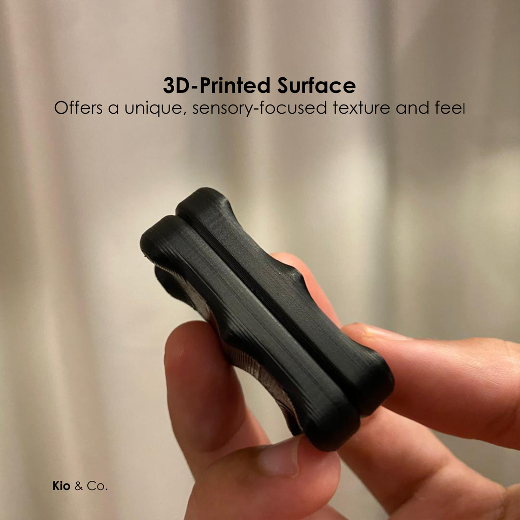 Fidget Slider BONE - Set of 2 Piece + Case