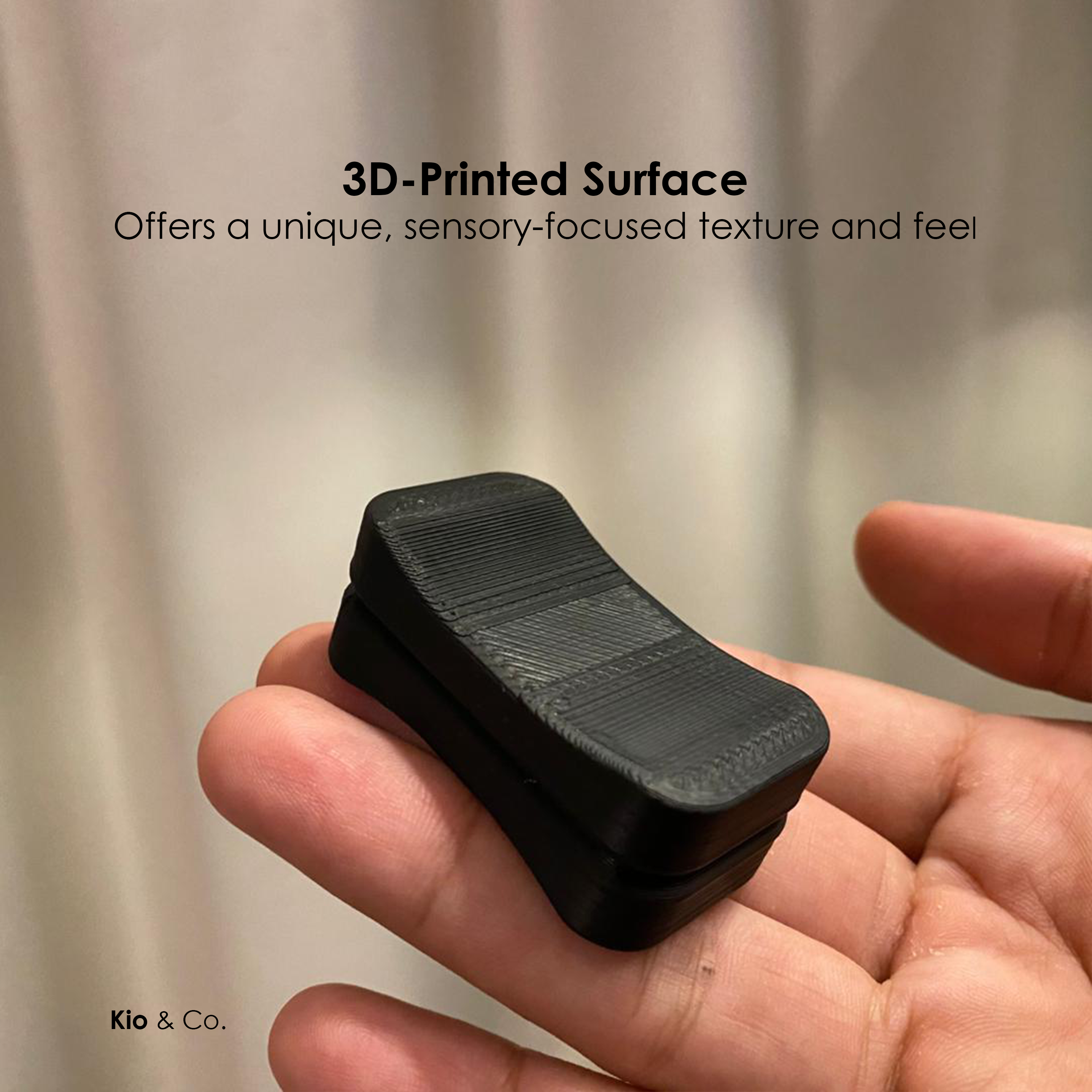 Fidget Slider AURALYN - Set of 2 Piece + Case