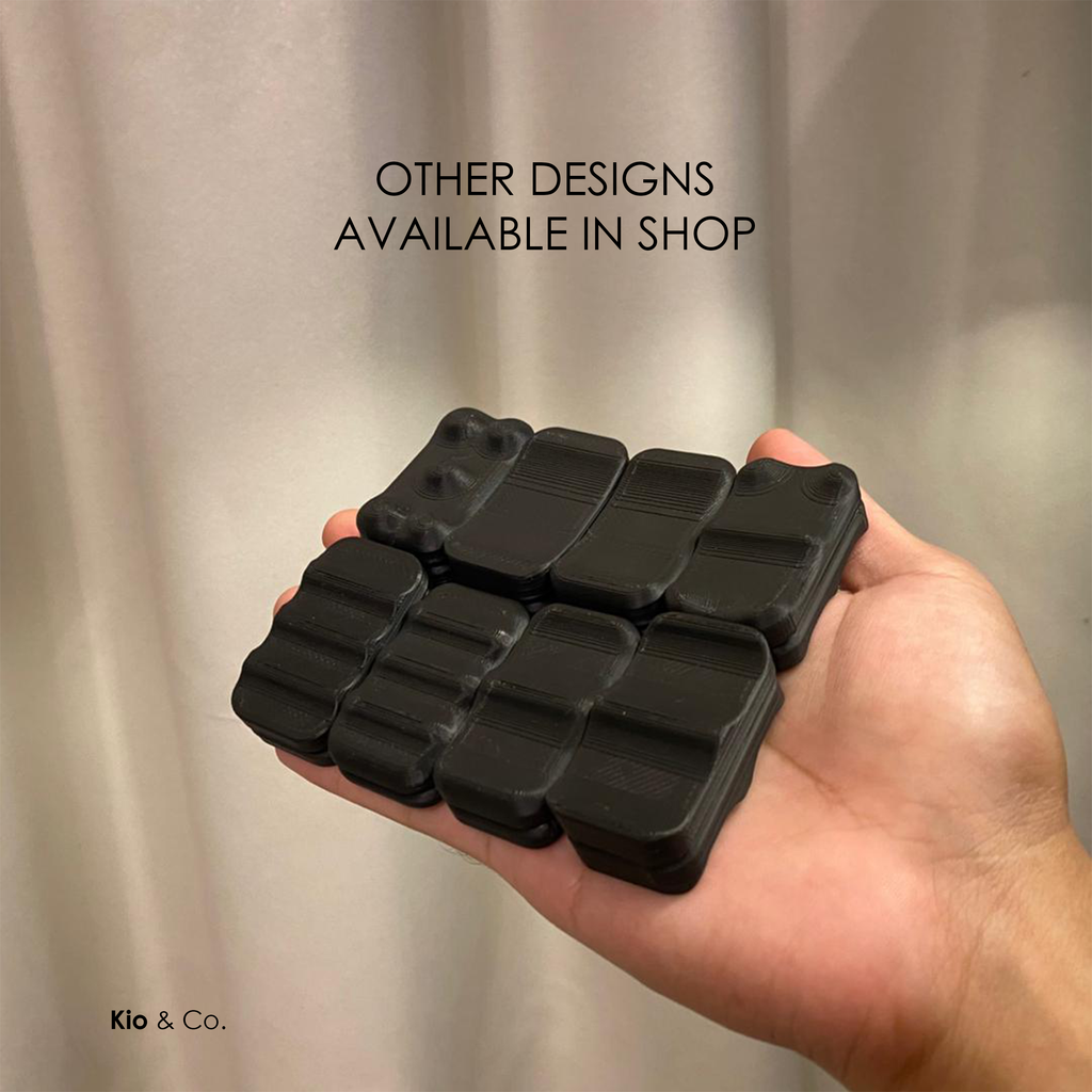 Fidget Slider VELIN - Set of 2 Piece + Case