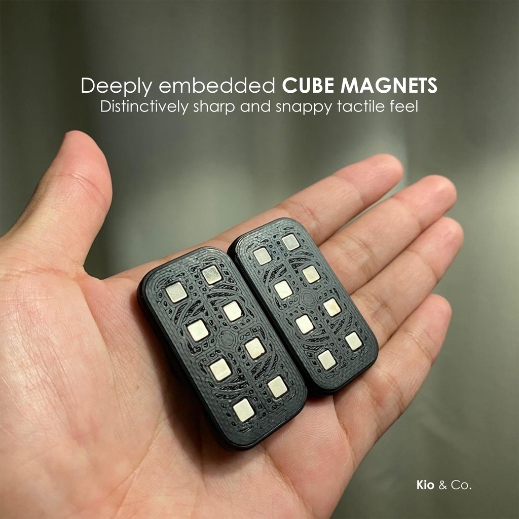 Fidget Slider LINEA BOLD - Set of 2 Piece + Case